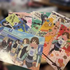 けいおん！クリアファイル6枚 未開封 ローソン限定