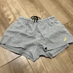 asics グレー ショートパンツ Lサイズ