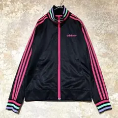 Y2K adidas アディダス　ジャージ　3本ライン パステルカラー　ピンク