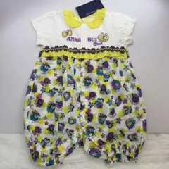 新品セール　アナスイミニannasuimini花柄ロンパース　80cmのサムネイル