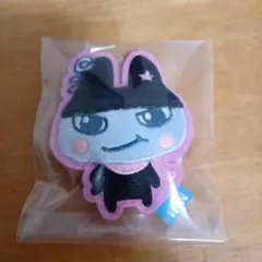 たまごっち ぷっくりかわいいアップリケバッジ くろまめっちのサムネイル