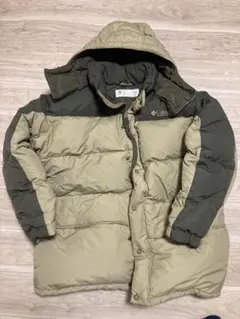 Columbia 美品　ダウンジャケット XL ベージュ/オリーブ