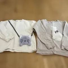 トレーナー2点セット　100.110センチ