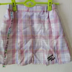 ALGY　チェックプリーツスカート