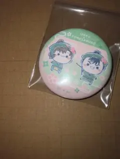【難あり】　忍たま乱太郎　くじ　善法寺伊作　食満留三郎　桜もちぴこ 缶バッジ