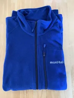 mont-bell フリースジャケット M 青