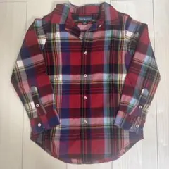 ラルフローレン　チェックシャツ　120