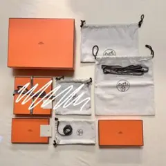 【新品】HERMES 空箱 保存袋 リボン 付属品 まとめ セット エルメス