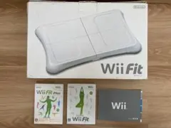 【Wii Fit セット】バランスボード＋ソフト2本 ダイエット・運動に