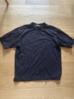 UNIQLO U 크루넥 티셔츠 블랙 XL