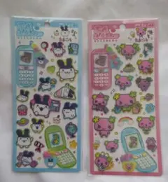 平成はっぴーフォン たまごっち ふらわっち 国内正規品 ステッカー シール