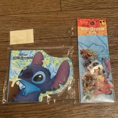 ディズニー　リロ＆スティッチ　スティッチ　メモ帳　シール　まとめ売り