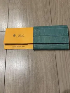 フェリージ 名刺入れ 450 クロコ型押し イタリア製のサムネイル