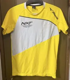 MIZUNO Lサイズ トレーニングシャツ N-XT Tシャツ イエロー/グレーのサムネイル