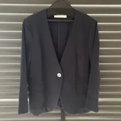 Ballsey ノーカラージャケット ネイビー