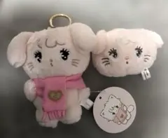 Lil ala mode あったかマフラーマスコット ぬいぐるみ キャミー 2点
