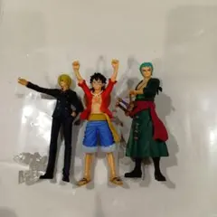 HG ONE PIECE 01 ルフィ　ゾロ　サンジ