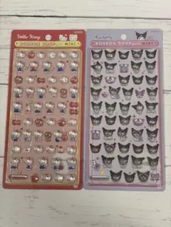 新品未開封 サンリオ ボンボンドロップミニ キティ クロミ 2点セット