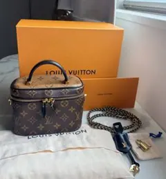 最終値下げ Louis Vuitton vanity NV PM モノグラム - メルカリ
