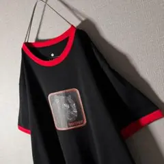 【新品・タグ付】人気★リンガーネック Tシャツパンサー センターロゴ 希少XL