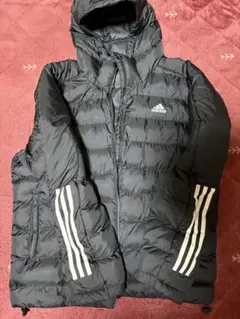 adidas 黒 ダウンジャケット アウター　上着　3XO