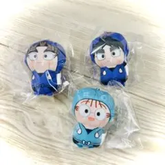 忍たま乱太郎 ぷちぬいぐるみ 久々知兵助 竹谷八左ヱ門 猪名寺乱太郎