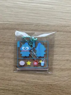 サンリオ　プラスチックモデル　アクリル　キーチェーン　ハンギョドン