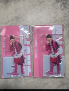 長尾謙杜 アクリルスタンド 2個セット