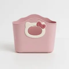 新品未使用　サンリオ キティ ハローキティ ミニやわらかバケツ ピンク