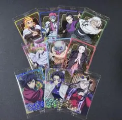 鬼滅の刃 ウエハース10 ノーマル SR 10枚セット