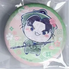 フリューくじ 忍たま乱太郎 ふんわり桜もちぴこの段 缶バッジ 食満留