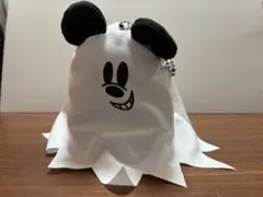 東京ディズニーリゾート ミッキー ゴースト 　ハローウィンぬいぐるみかた乗せ