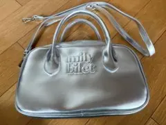 mily bilet ショルダーバッグ シルバー