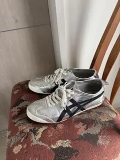 【美品】Onitsuka Tiger MEXICO 66 シルバー 27.0cm