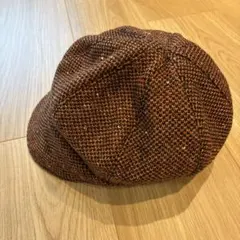 キャスケット　レディース　ツイード
