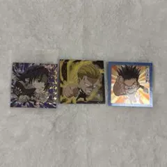 HUNTER×HUNTER ウエハース　クロロ　レオリオ　フィンクス