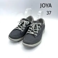 JOYA ジョヤ コンフォートシューズ 健康靴　　37 レザー　ネイビー系のサムネイル