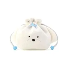 新品完売品 FEILER フェイラー モフモフワンチャン マルチーズ巾着 ポーチ