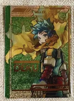 ヒロアカ展 原画展 入場特典 コレクションカード 緑谷出久 - メルカリ