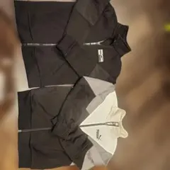 Puma 裏起毛ジップアップジャージ 2点セット上のみ