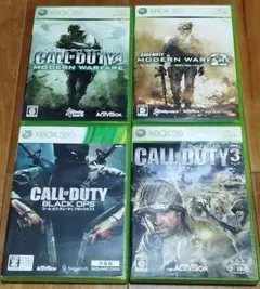 Xbox360 コール・オブ・デューティー Call Of Duty 4本セット