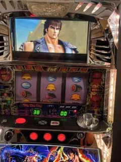 5号機 北斗の拳 世紀末救世主伝説 パチスロ スロット台 コイン不要機