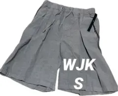 【新品タグ付】WJK ガウチョパンツ グレー ハーフ丈 Ｓのサムネイル