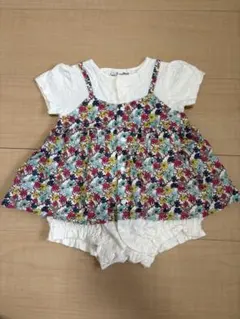 Love&Peace&Money 花柄ワンピース 70cmのサムネイル