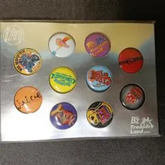 B'z Treasure Land 缶バッジセット - メルカリ