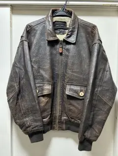 AVIREX レザージャケット a-2 ブラウン