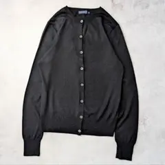 Ralph Lauren ラルフローレン カシミヤ混 カーディガン ブラック