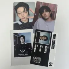 TREASURE ハルト シーグリ 2025 トレカ チェキ