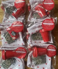 スターバックス　バレンタイン　ミニカップギフト　6個