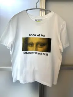 ZARA モナリザ 半袖Tシャツ M